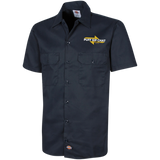 Puff Sip Chat  Dickies Men's Short Sleeve Workshirt