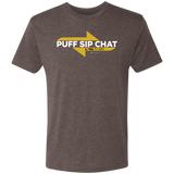 PUFF SIP CHAT Men's Triblend T-Shirt