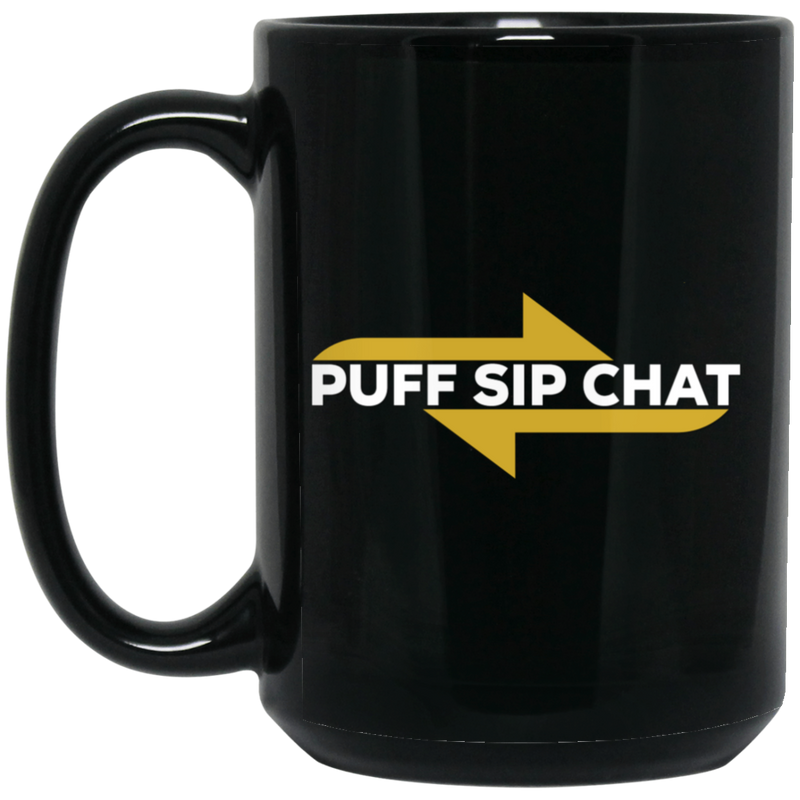 BM15OZ 15oz Black Mug
