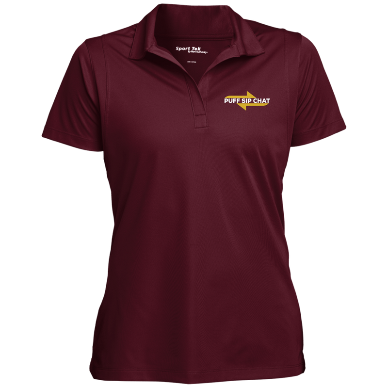 Puff Sip Chat Ladies' Micropique  Golf Shirt